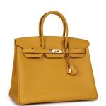 Hermes Birkin 35 Jaune Ambre Epsom Gold Hardware 79854 product photo 2