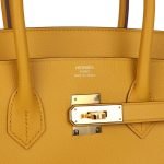 Hermes Birkin 35 Jaune Ambre Epsom Gold Hardware 79854 product photo 6