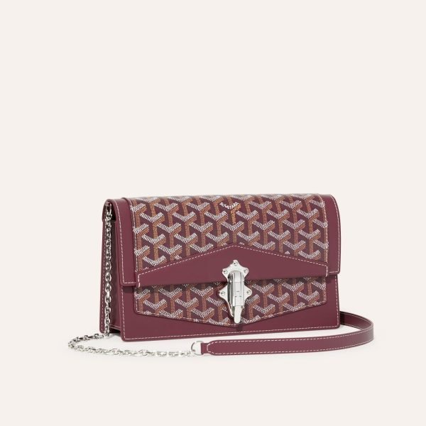 Goyard Duchesse Marie-Caroline Bag Burgundy