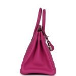 Hermes Special Order (hss) Birkin 25 Rose Poupre Verso Togo Brushed Palladium Hardware 80773 product photo 3
