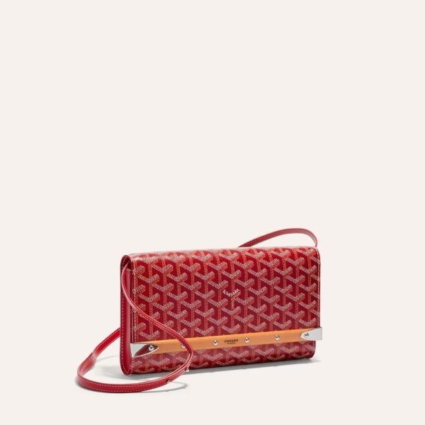 Goyard Monte-Carlo PM Clutch Red