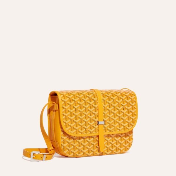 Goyard Belvedere MM Bag Yellow