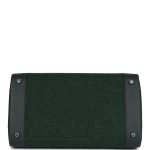 Hermes Birkin 35 Vert Anglais Feutre Wool And Vert Fonce Feutre Swift Palladium Hardware 81687 product photo 5