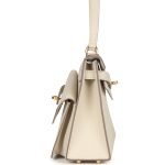 Hermes Kelly Sellier En Desordre 20 Craie Epsom Gold Hardware 81690 product photo 4