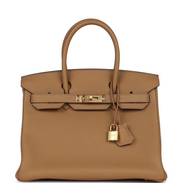 Hermes Birkin 30 Biscuit Togo Gold Hardware 81732 product photo 1