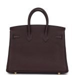 Hermes Birkin 25 Rouge Sellier Togo Gold Hardware 81761 product photo 4