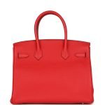 Hermes Birkin 30 Rouge De Coeur Togo Palladium Hardware 81765 product photo 4