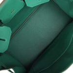Hermes Birkin 35 Vert Moyen Togo Palladium Hardware 81781 product photo 7