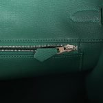 Hermes Birkin 35 Vert Moyen Togo Palladium Hardware 81781 product photo 8