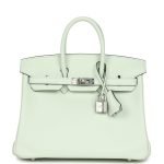 Hermes Birkin 25 Vert Fizz Swift Palladium Hardware 82816 product photo 1