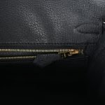 Hermes Birkin Sellier 25 Black Ostrich Gold Hardware 82904 product photo 8