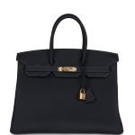 Hermes Birkin 35 Caban Togo Gold Hardware 83090 product photo 1