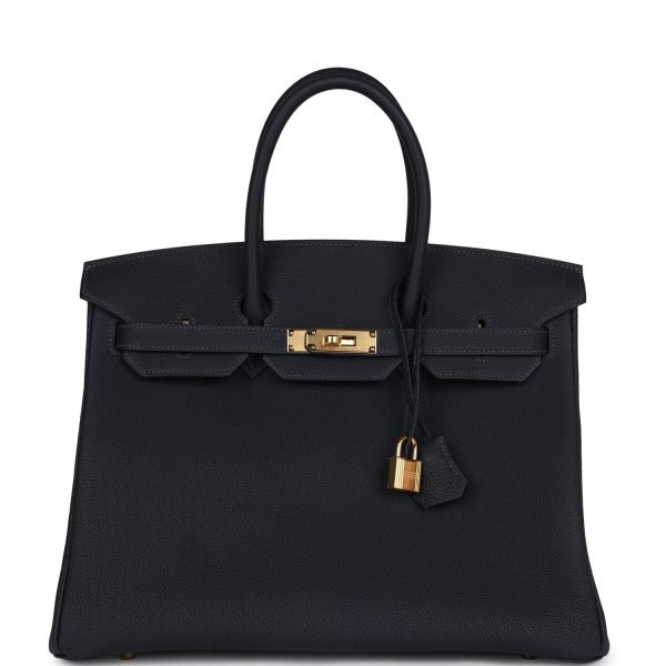 Hermes Birkin 35 Caban Togo Gold Hardware 83090 product photo 1