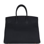 Hermes Birkin 35 Caban Togo Gold Hardware 83090 product photo 4