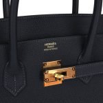 Hermes Birkin 35 Caban Togo Gold Hardware 83090 product photo 6