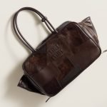 Leather Patchwork Beau Bag 5BB117_2CRI_F0NBL_V_MLN product photo 5