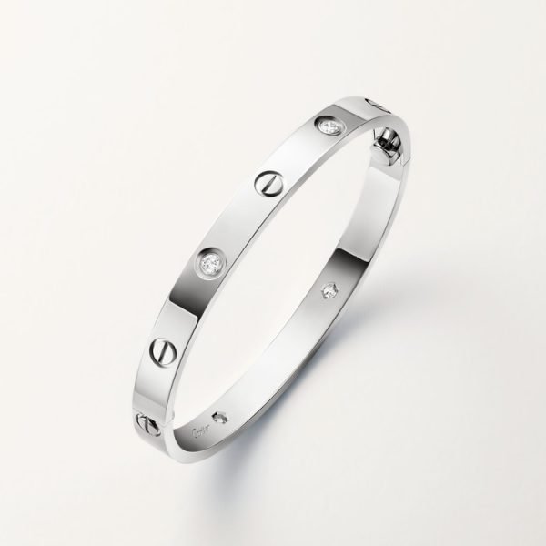 LOVE bracelet, classic model, 4 diamonds