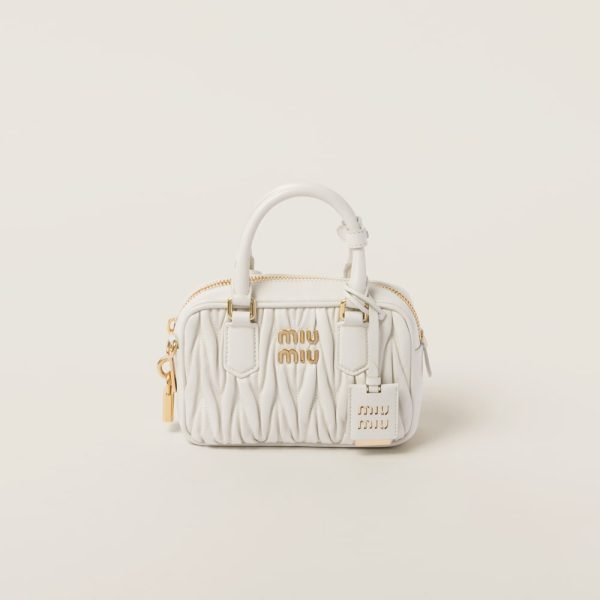 Small Arcadie Matelassé Nappa Leather Bag 5BB123_N88_F0009_V_YON product photo 1