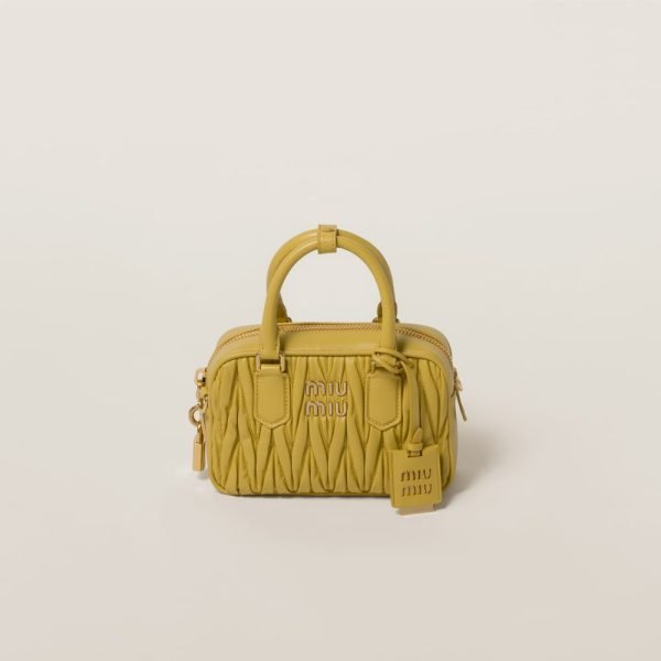 Small Arcadie Matelassé Nappa Leather Bag 5BB123_N88_F068X_V_YOO product photo 1
