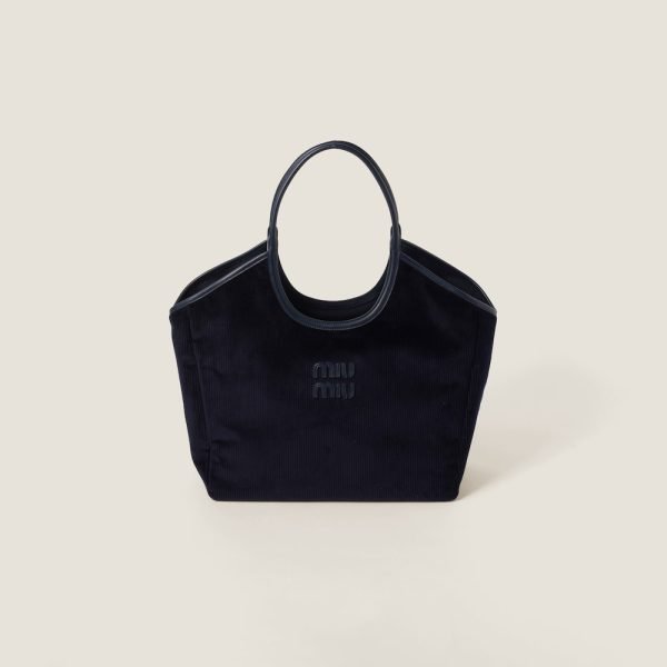 IVY corduroy shopping bag