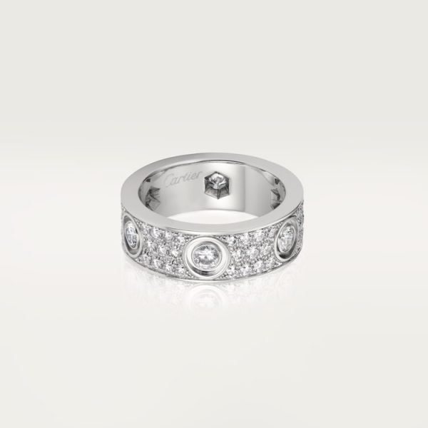 Love Ring, Classic Model, Paved, 6 Diamonds Ref. N4210400 product photo 1