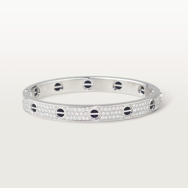Love Bracelet, Classic Model, Paved, Ceramic Ref. N6032417 product photo 1