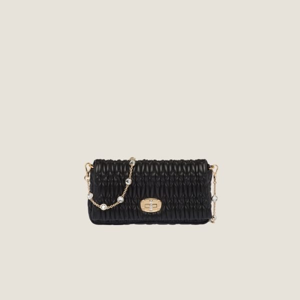 Miu Crystal Cloqué Nappa Leather Bag 5BD417_FVJ_F0002_V_COG product photo 1