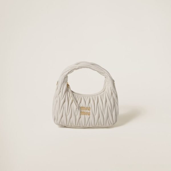 Wander Matelassé Nappa Leather Hobo Bag 5BC125_AN88_F0009_V_OOY product photo 1