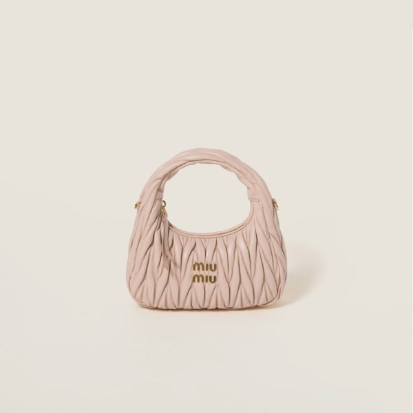 Wander Matelassé Nappa Leather Hobo Bag 5BC125_AN88_F0236_V_OOY product photo 1