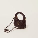 Wander Matelassé Nappa Leather Hobo Bag 5BC125_AN88_F0NBL_V_OOY product photo 3