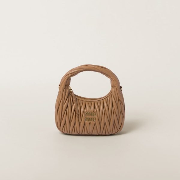 Wander Matelassé Nappa Leather Hobo Bag 5BC125_N88_F098L_V_OOY product photo 1
