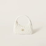 Regular Wander Matelassé Nappa Leather Hobo Bag 5BC153_N88_F0009_V_OOO product photo 1