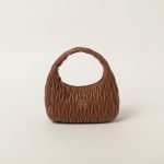 Large Wander Matelassé Nappa Leather Hobo Bag 5BC108_N88_F0046_V_OOY product photo 1