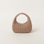 Large Wander Matelassé Nappa Leather Hobo Bag 5BC108_N88_F0770_V_OOY product photo 4