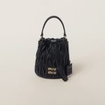 Matelassé Nappa Leather Bucket Bag 5BE085_N88_F0002_V_OOO product photo 1