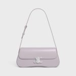 Medium Celine Lola Bag In Shiny Calfskin Light Lavender 115533BF4.32LE product photo 6