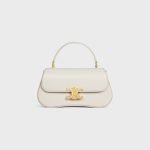 Teen Celine Lola In Shiny Calfskin White Cotton 119533BF4.00WC product photo 1