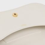 Teen Celine Lola In Shiny Calfskin White Cotton 119533BF4.00WC product photo 4