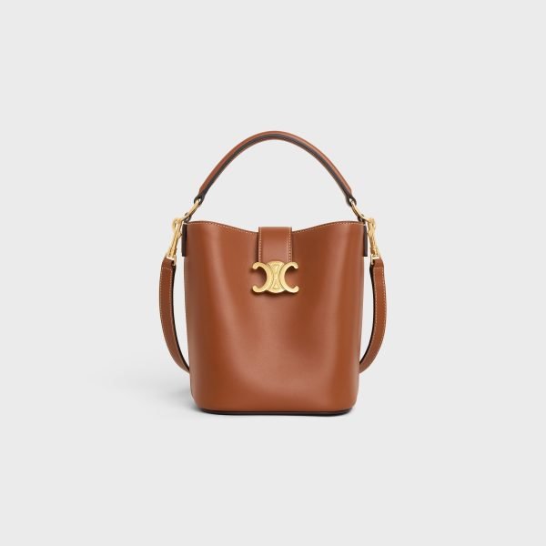 Small Bucket Louise In Smooth Calfskin Tan 119173FX9.04LU product photo 1