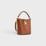 Small Bucket Louise In Smooth Calfskin Tan 119173FX9.04LU product photo 2