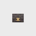 Compact Wallet With Coin Triomphe In Triomphe Canvas Tan 10I652DS3.04LU product photo 1