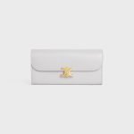 Large Wallet Triomphe In Shiny Calfskin Cloudy Grey 10E314EB4.10CG product photo 1