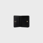 Triomphe Compact Wallet In Shiny Calfskin Black 10K623DPV.38NO product photo 4