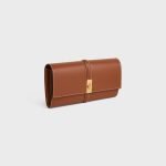Large Wallet 16 In Satinated Calfskin Tan 10M033CQ7.04LU product photo 2