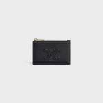 Zipped Card Holder Cuir Triomphe In Shiny Calfskin Black 10K583EMH.38NO product photo 1