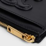 Zipped Card Holder Cuir Triomphe In Shiny Calfskin Black 10K583EMH.38NO product photo 4