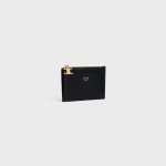 Zipped Card Holder Triomphe Charms In Shiny Calfskin Black 10M083FRJ.38NO product photo 2