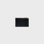 Zipped Card Holder Triomphe Charms In Shiny Calfskin Black 10M083FRJ.38NO product photo 3
