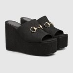 Womens Wedge Sandal With Horsebit 816328 FAB10 1000 product photo 1
