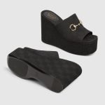 Womens Wedge Sandal With Horsebit 816328 FAB10 1000 product photo 6